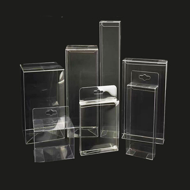 Transparent folding box